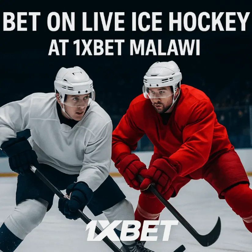 Two hockey players during ice hockey live - bet on live hockey at 1xBet